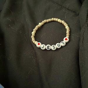 Homemade bracelet made with patience
